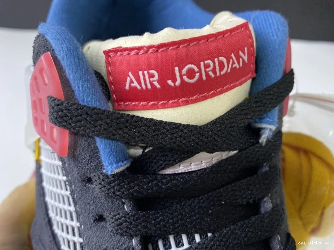 Rep Onekick JORDAN NOIR UNION AIR OFF DC9533-001 RETRO 4 0603